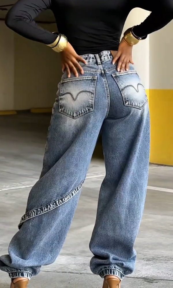 New Retro Loose-Fit Casual Jeans