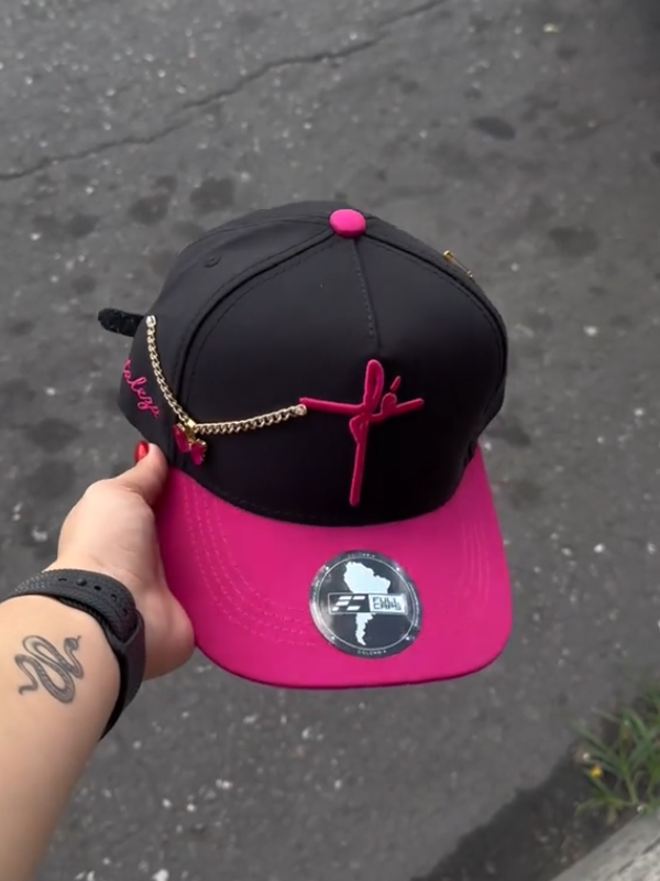 Butterfly Crystal Chain Hat