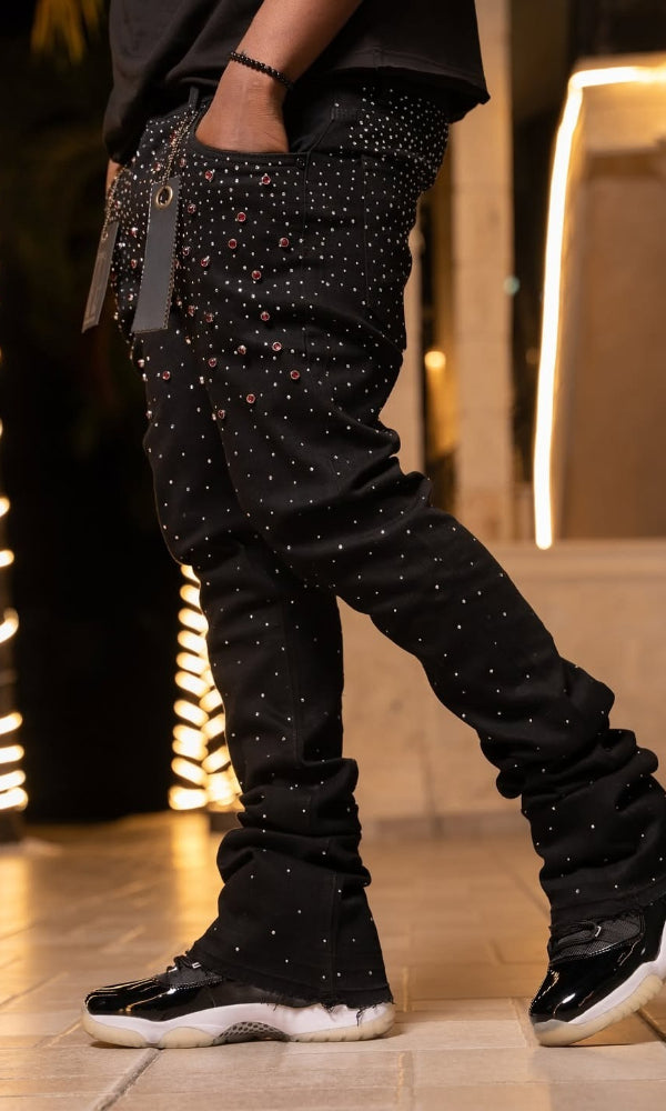 Men's Sparkling Rhinestone Casual Pants