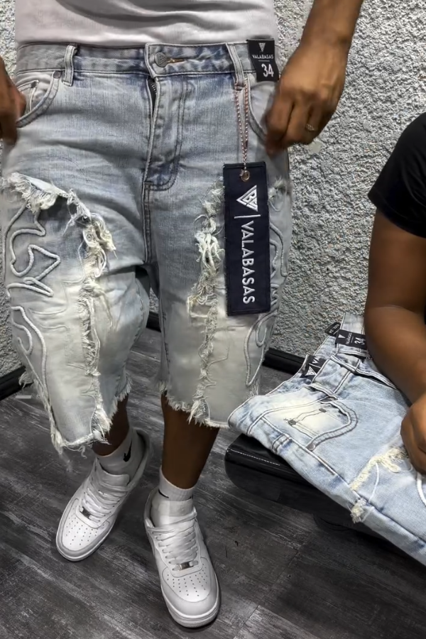 Men's Vintage Raw Denim Shorts