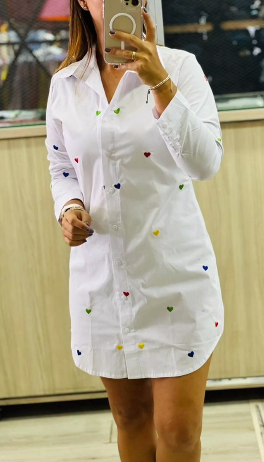 Comfortable Shirt Dress