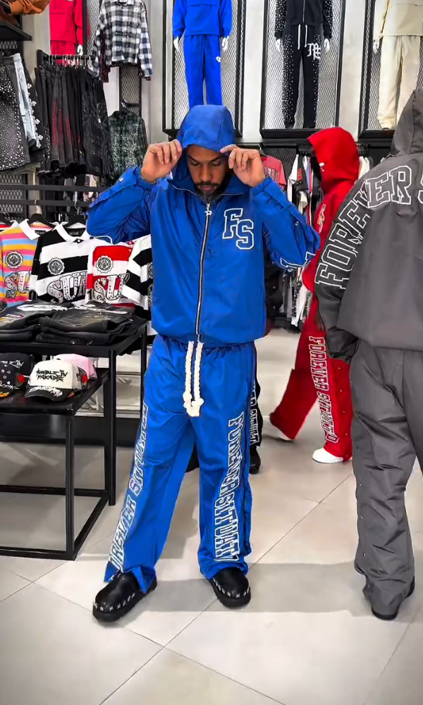 Trendy Hooded Jacket Tracksuit