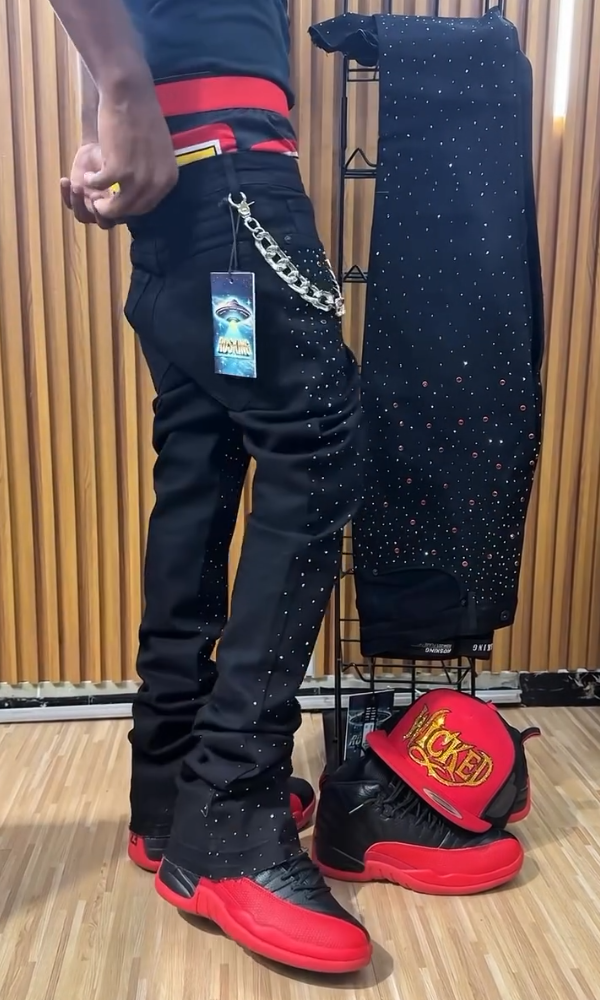 Men's Sparkling Rhinestone Casual Pants