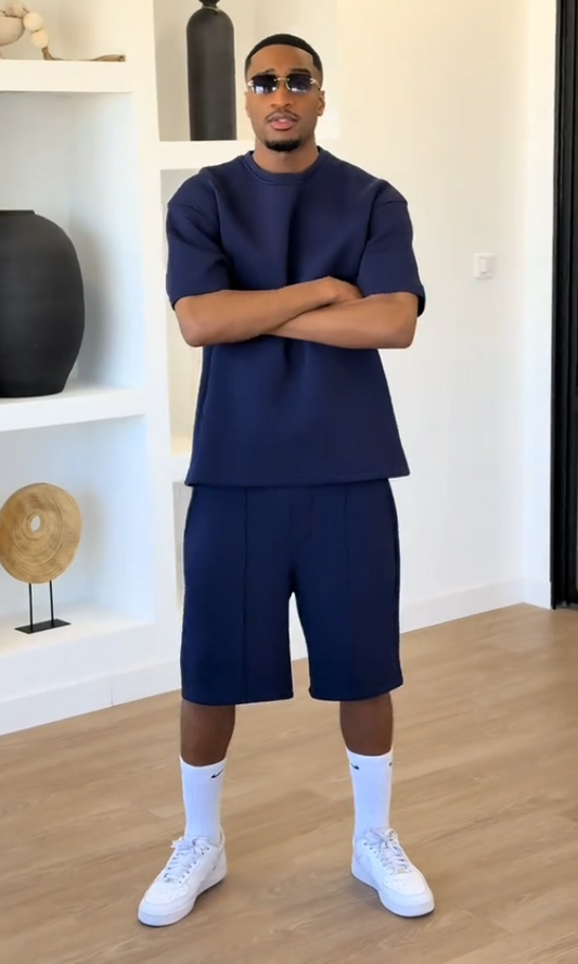 Men's Comfortable T-shirt & Short Set