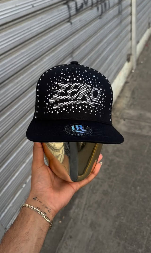 Letter Rhinestone Casual Cap