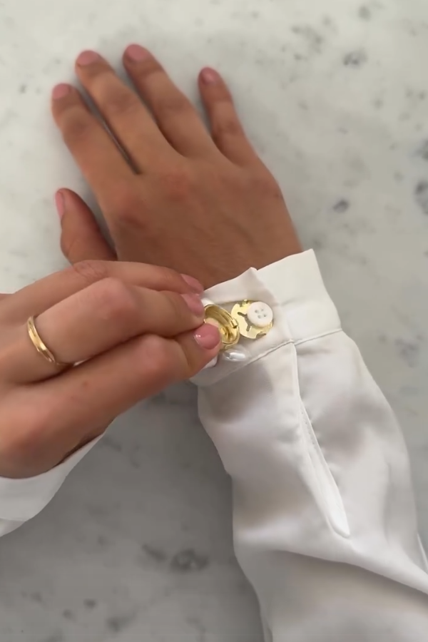 Baroque Flower Cufflinks