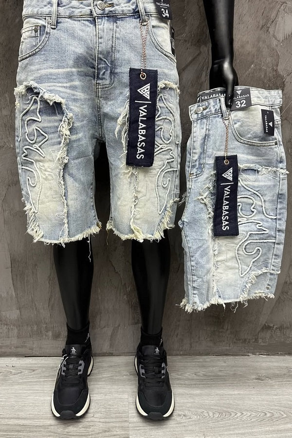 Men's Vintage Raw Denim Shorts