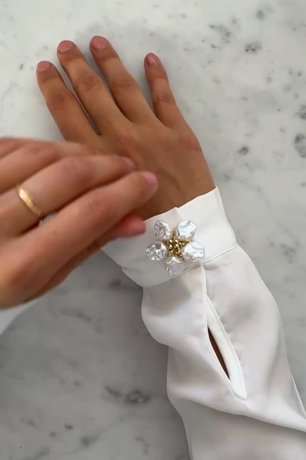 Baroque Flower Cufflinks