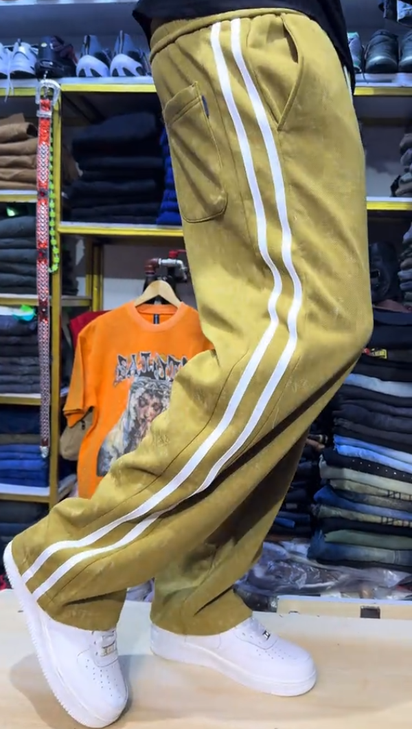 Men's Versatile Suede Casual Pants