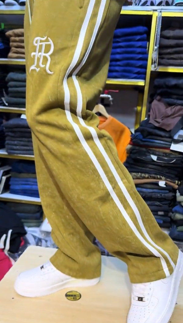 Men's Versatile Suede Casual Pants