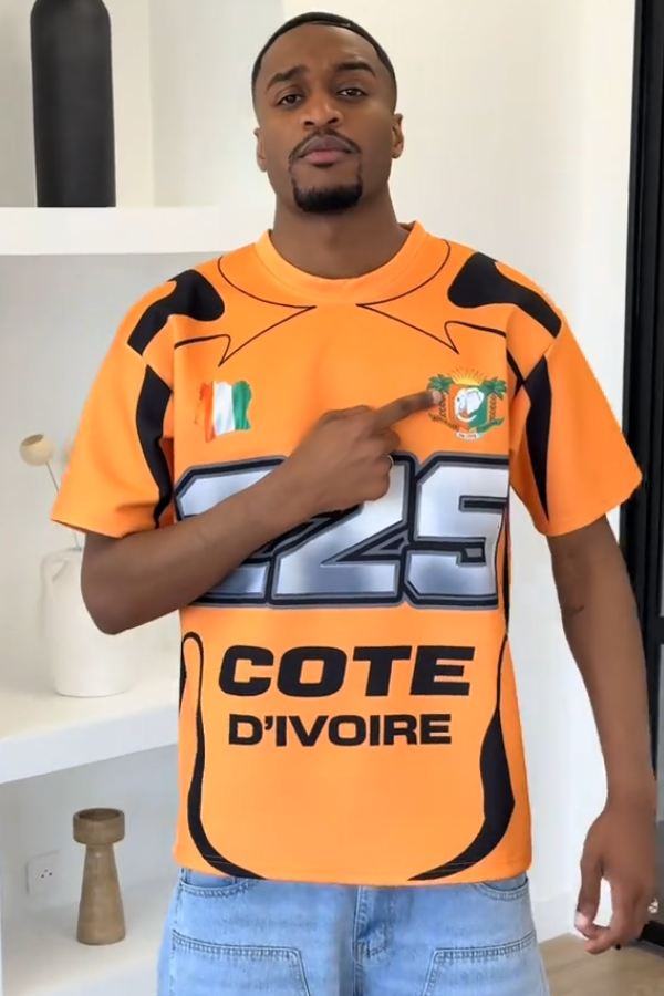 "225 COTE D'VOIRE" T-shirt