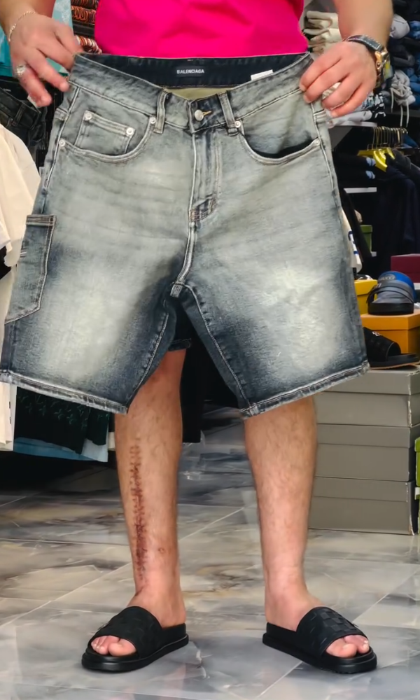 Men's Versatile Denim Shorts