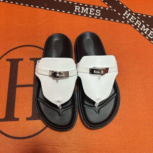 Couples' Leather Casual Slippers