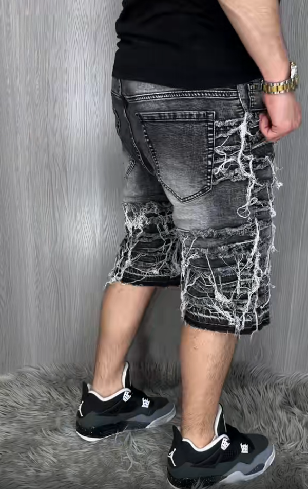 Hip Hop Retro Denim Shorts