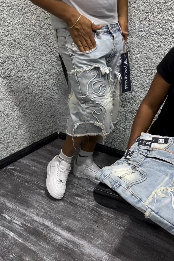 Men's Vintage Raw Denim Shorts