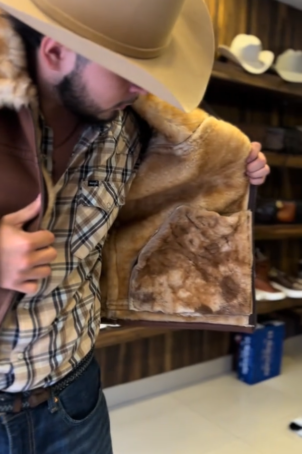 Men's Faux Leather Jacket