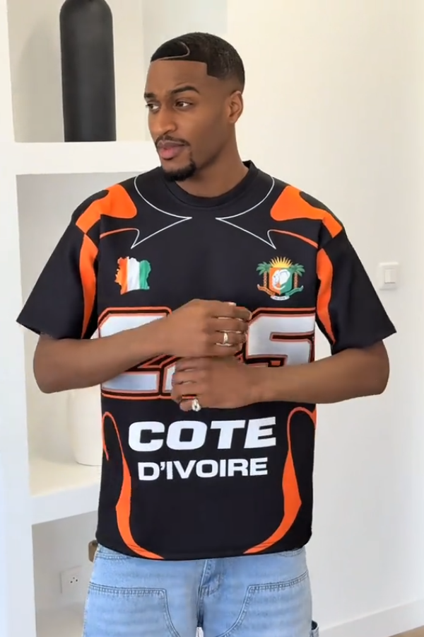 "225 COTE D'VOIRE" T-shirt