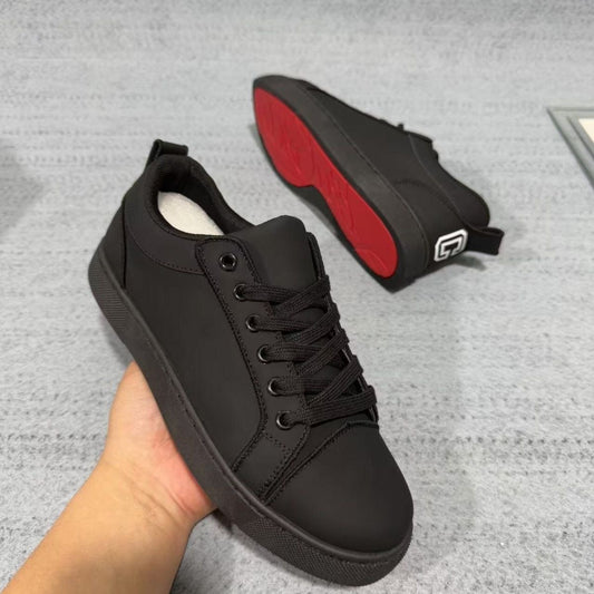 Red Sole Leather Casual Shoes