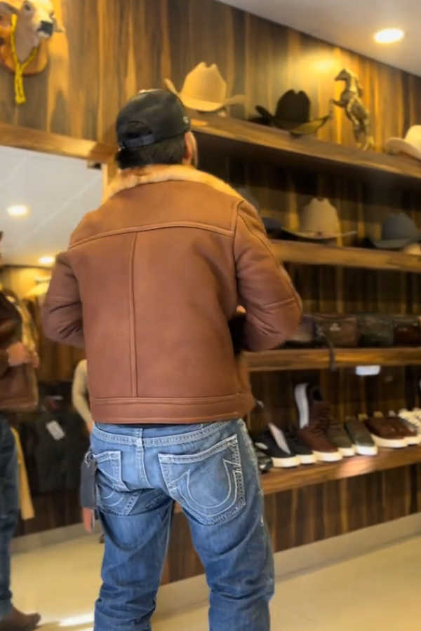 Men's Faux Leather Jacket