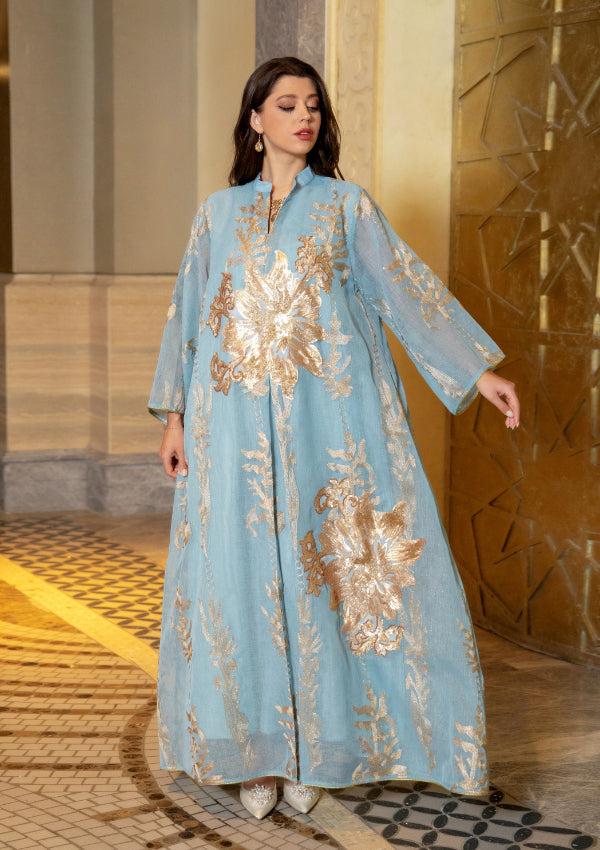 Sequin Embroidered Robe
