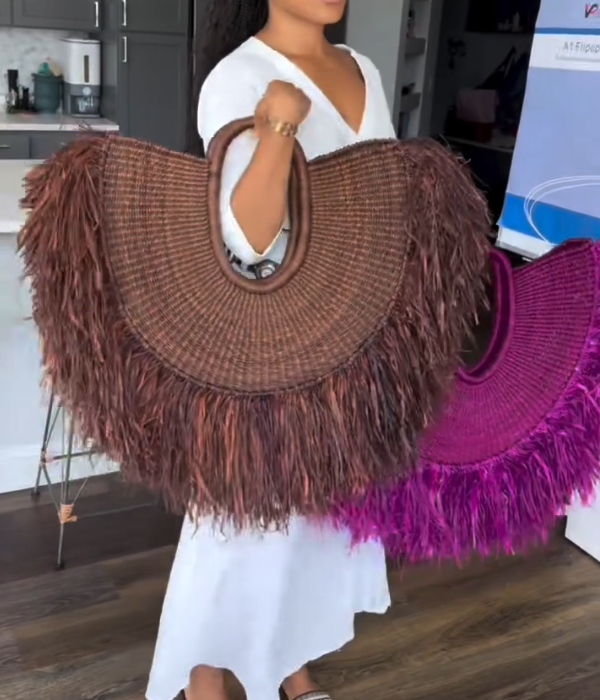 Tassel Woven Decorative Hand Bags