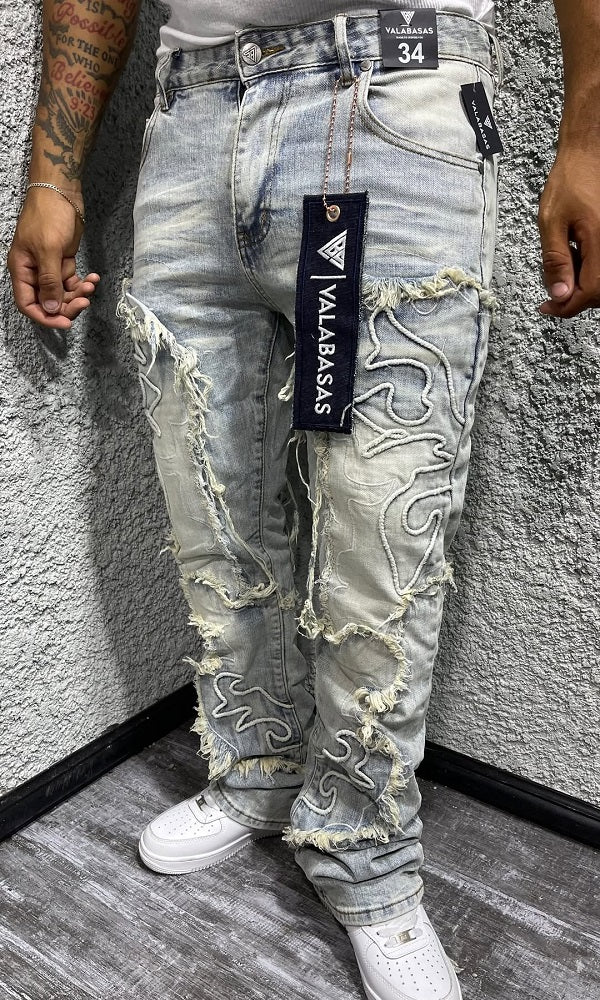 Men's Vintage Raw Jeans