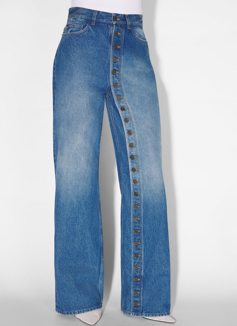 Chic Multi-Button Jeans – starglom
