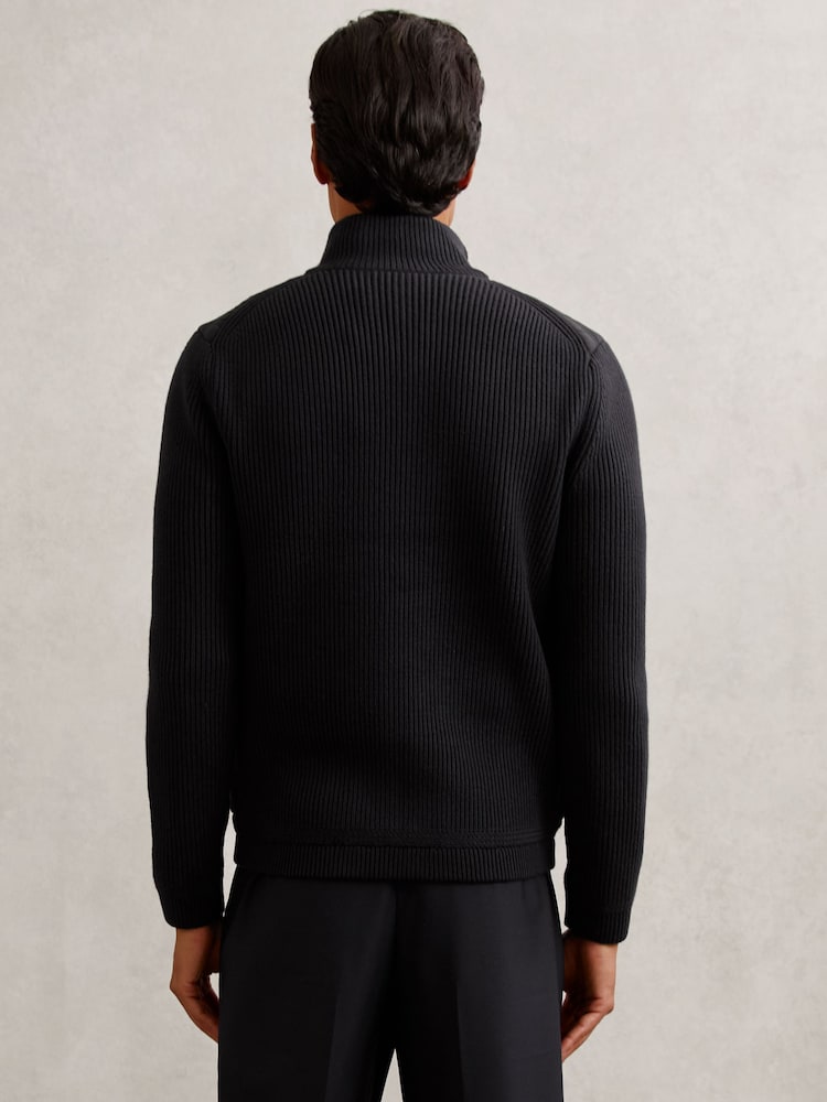 Men's Rib-Knit Jacket