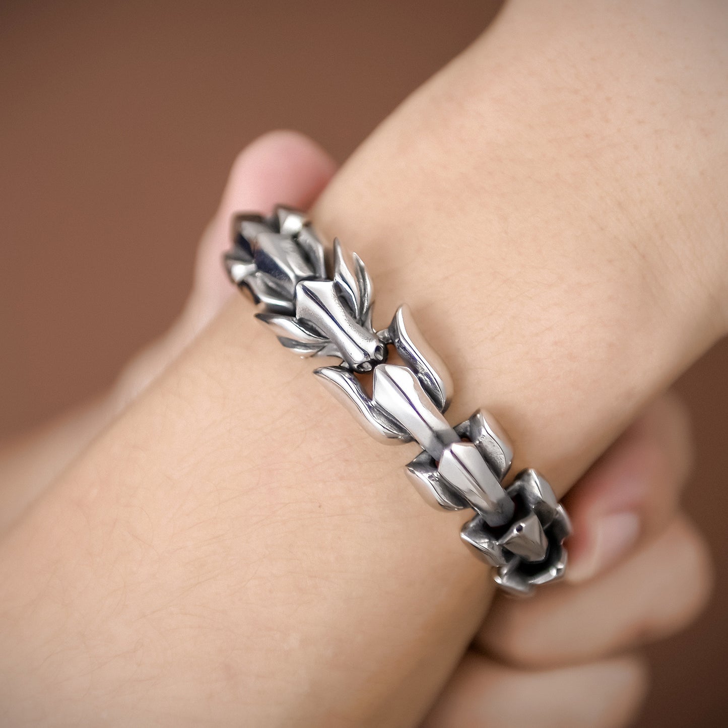 Dragon Stainless Steel Bracelet