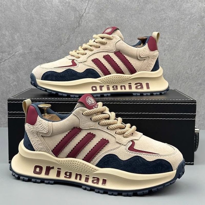 Suede Leather Sneakers