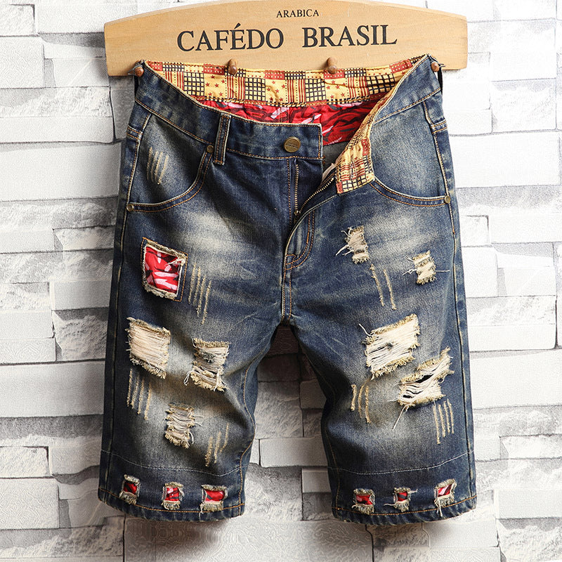 Men's Trendy Denim Shorts