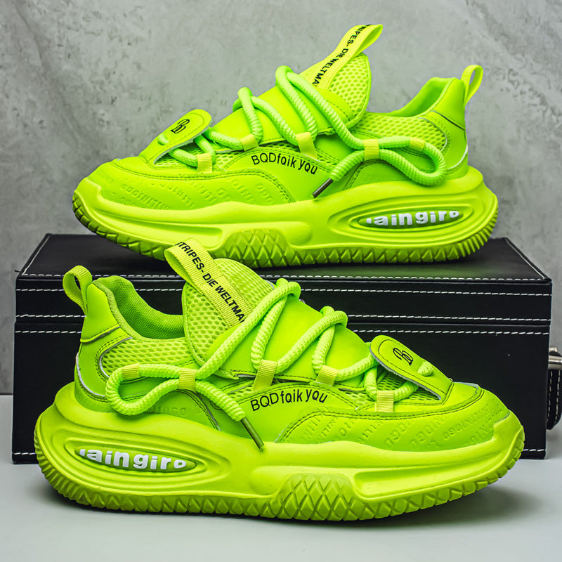 2025 New Comfortable Mesh Bright Color Sports Shoes