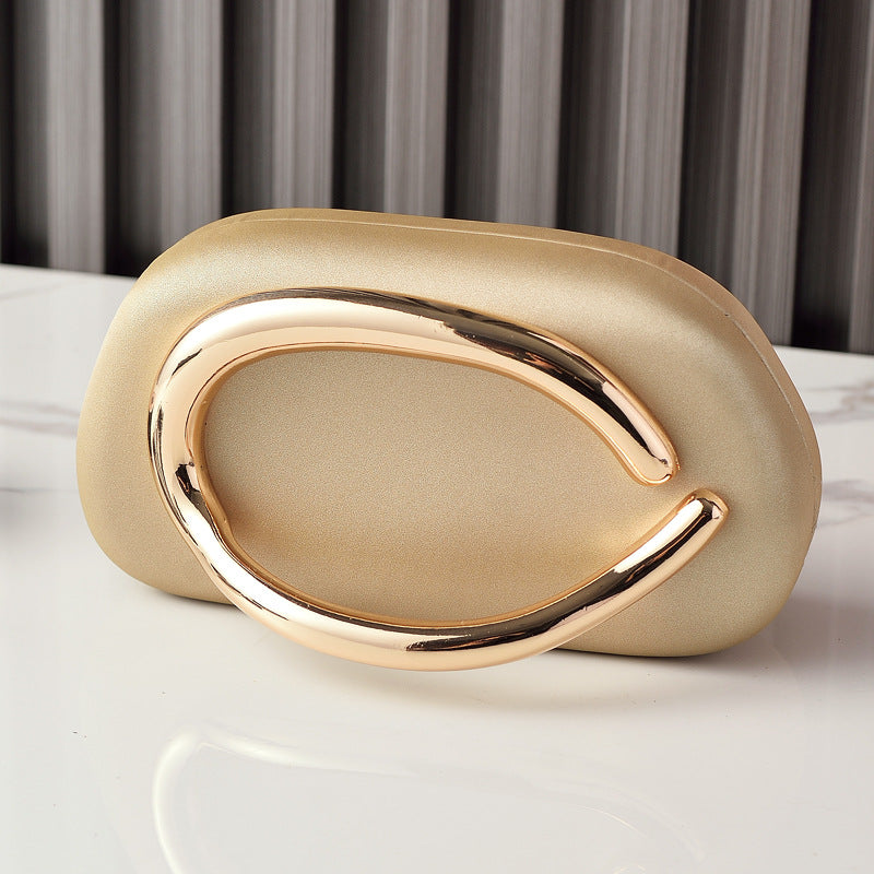 Vintage Buckle Box Bag