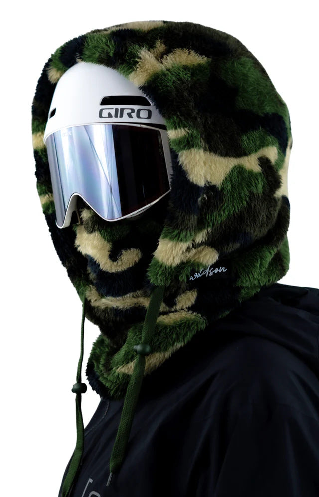 Cozy Sherpa Velvet Hood