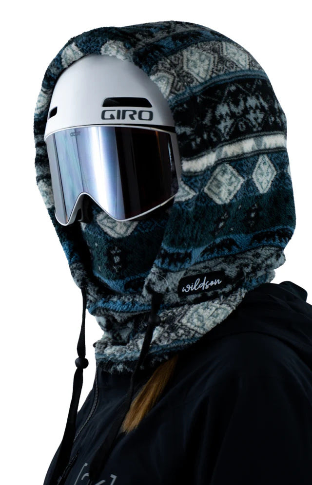 Cozy Sherpa Velvet Hood
