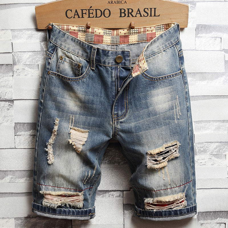 Men's Trendy Denim Shorts