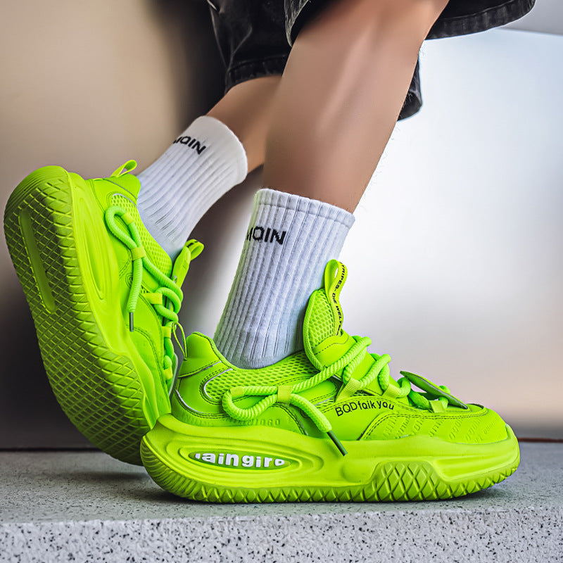 2025 New Comfortable Mesh Bright Color Sports Shoes