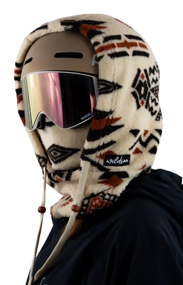 Cozy Sherpa Velvet Hood