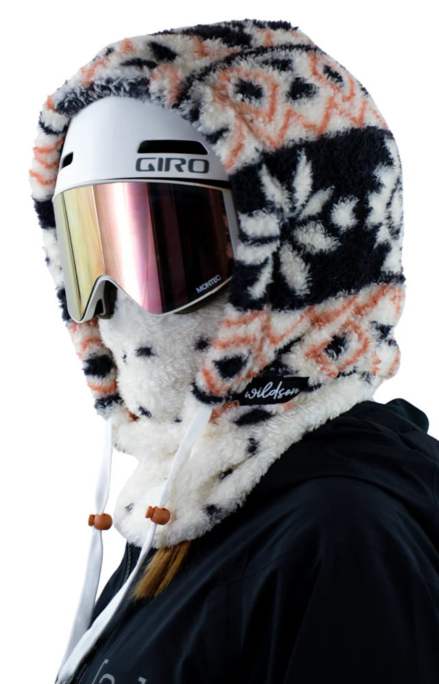 Cozy Sherpa Velvet Hood