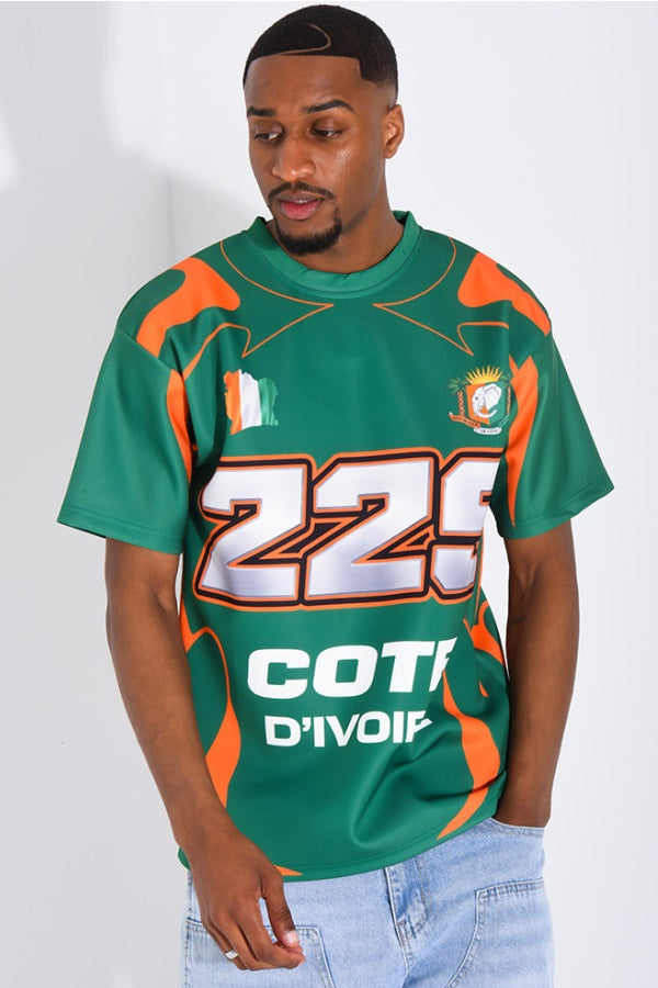"225 COTE D'VOIRE" T-shirt
