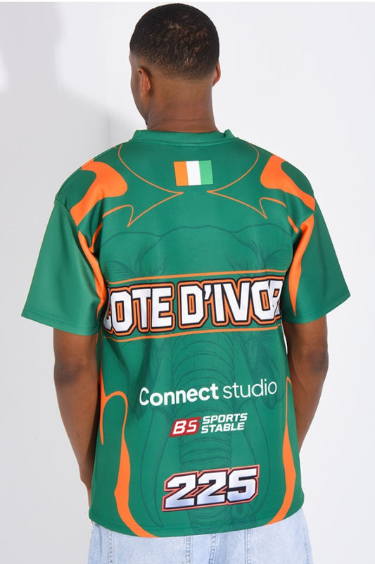 "225 COTE D'IVOIRE" T-shirt