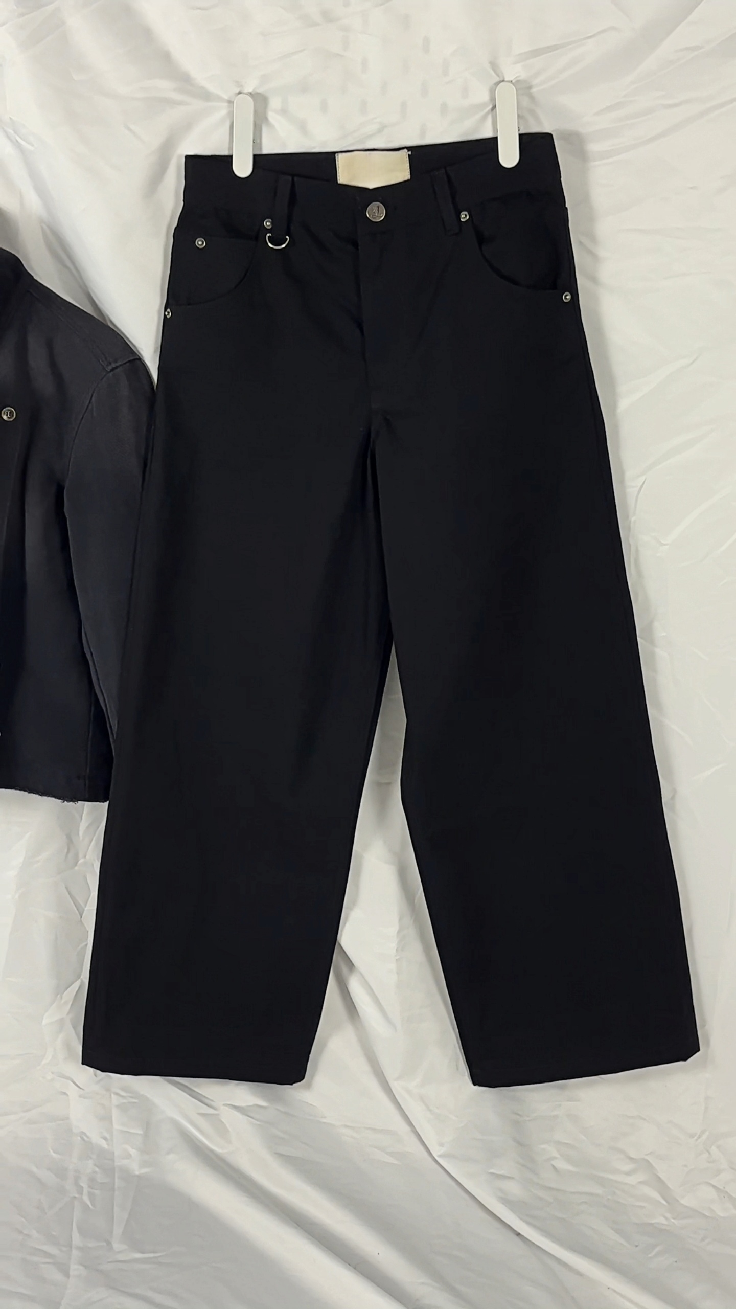 Couple's Retro Denim Fencing Set