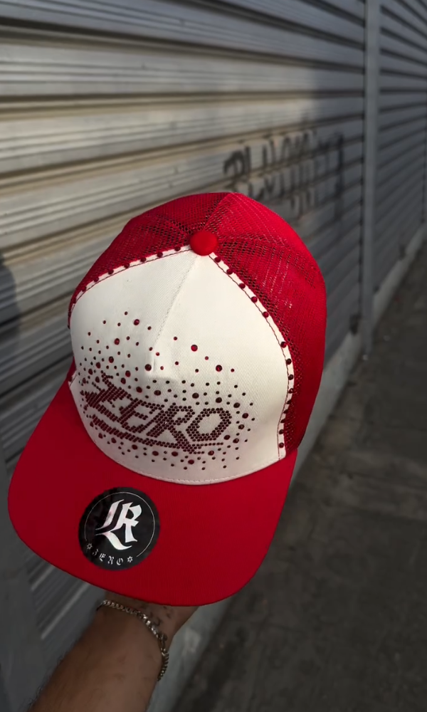 Letter Rhinestone Casual Cap