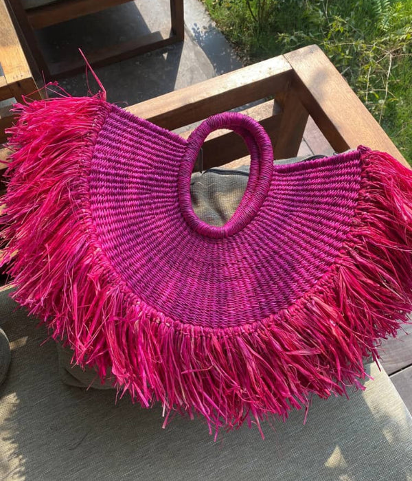 Tassel Woven Decorative Hand Bags