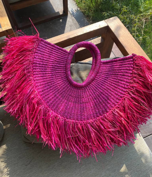 Tassel Woven Decorative Hand Bags