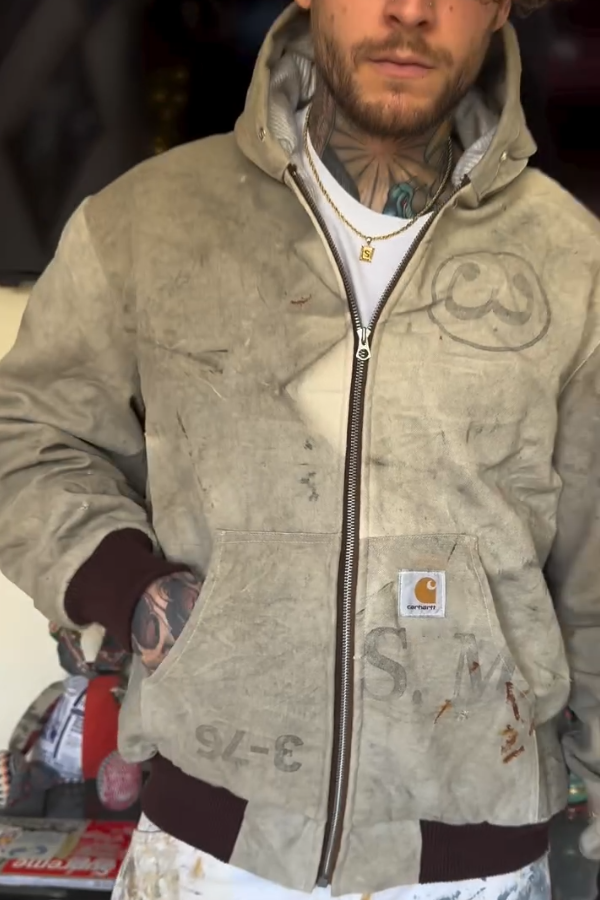 Couple's Vintage Mail Bag Jacket