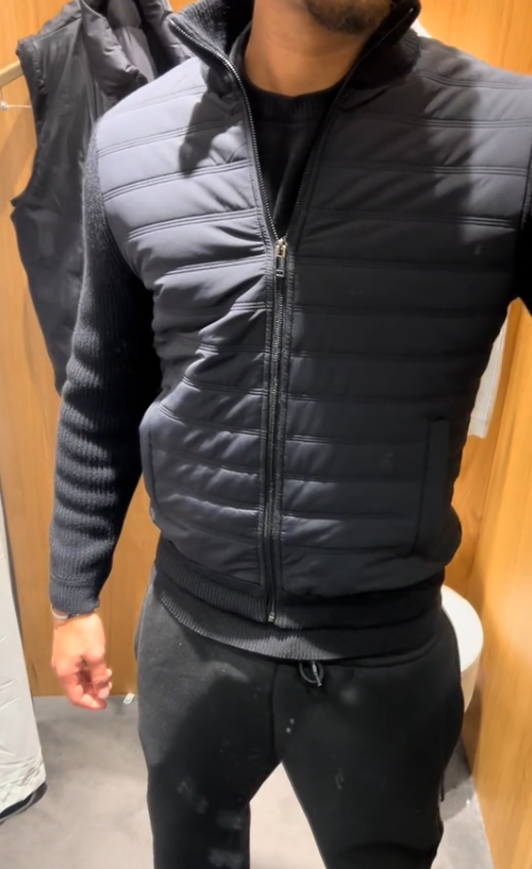 Men's Rib-Knit Jacket