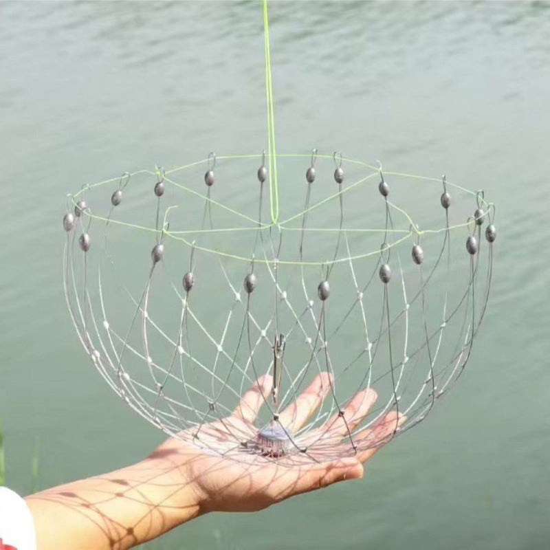 Stainless Steel Wire Fishing & Crab Net