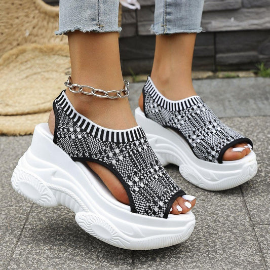 Women's Flying Woven Wedge Sandals