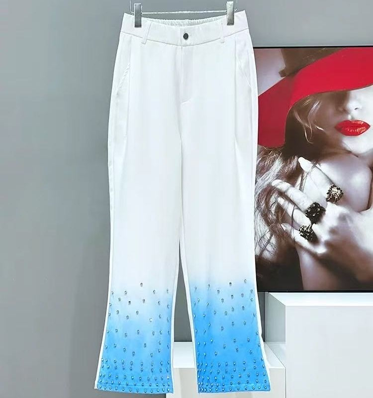 Men's Party Diamond Jacket & Trousers Set